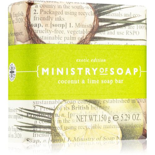 Exotic Edition Square Soaps sapone solido per il corpo Coconut & Lime 150 g - The Somerset Toiletry Co. - Modalova