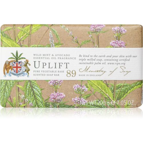 Natural Spa Wellbeing Soaps sapone solido per il corpo Wild Mint & Avocado 200 g - The Somerset Toiletry Co. - Modalova