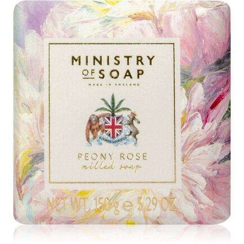 Ministry of Soap Oil Painting Spring sapone solido per il corpo Peony Rose 150 g - The Somerset Toiletry Co. - Modalova