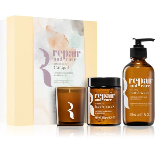 Repair and Care Tranquil Bathroom Set confezione regalo Lavender, Clary Sage & Chamomile - The Somerset Toiletry Co. - Modalova