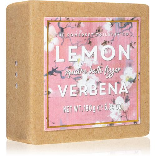 Square Bath Fizzer Brausetabletten für das Bad Lemon & Verbena 180 g - The Somerset Toiletry Co. - Modalova