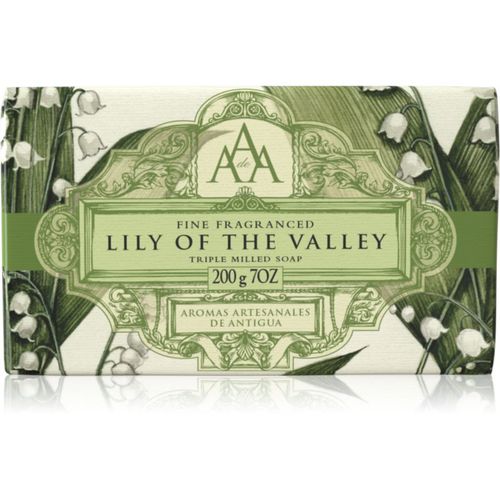 Aromas Artesanales de Antigua Triple Milled Soap jabón lujoso Lily of the valley 200 g - The Somerset Toiletry Co. - Modalova