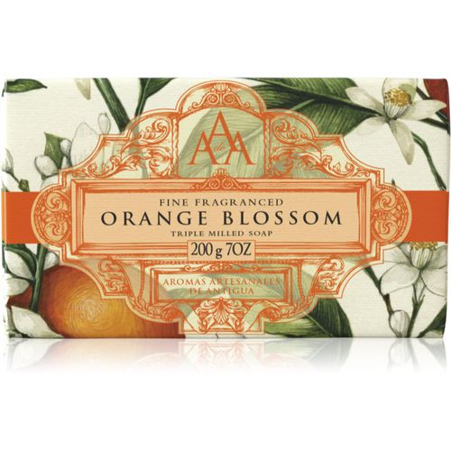 Aromas Artesanales de Antigua Triple Milled Soap jabón lujoso Orange Blossom 200 g - The Somerset Toiletry Co. - Modalova