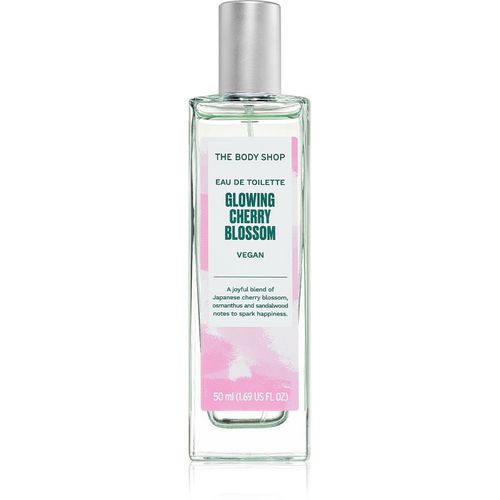 Glowing Cherry Blossom Eau de Toilette con aroma de flores para mujer 50 ml - The Body Shop - Modalova