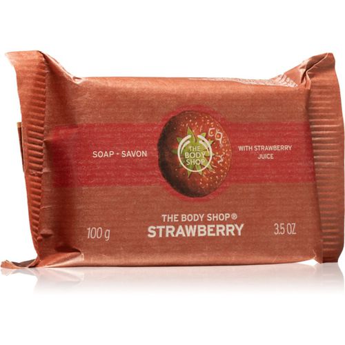 Strawberry jabón natural en barra 100 g - The Body Shop - Modalova