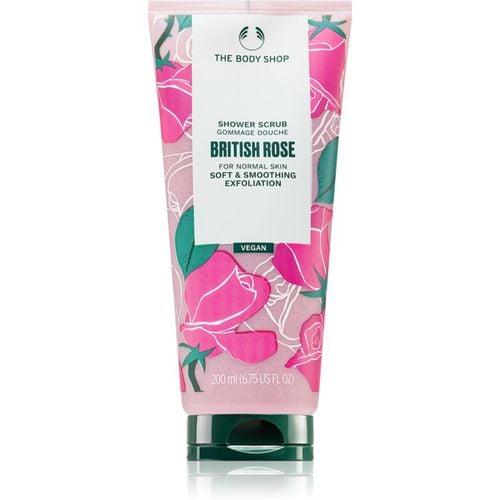 British Rose Shower Scrub exfoliante corporal de grano fino con olor a rosa 200 ml - The Body Shop - Modalova