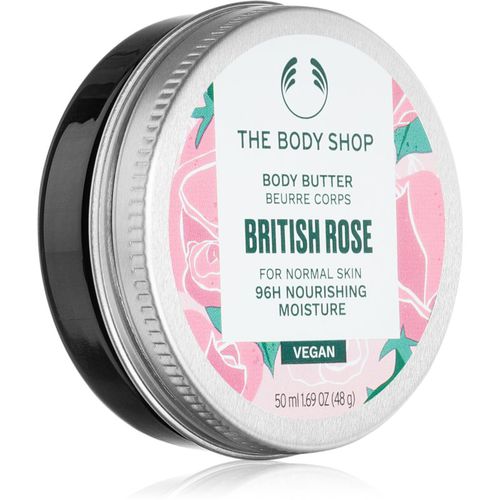 Body Butter Brirish Rose Körperbutter mit nahrhaften Effekt 50 ml - The Body Shop - Modalova