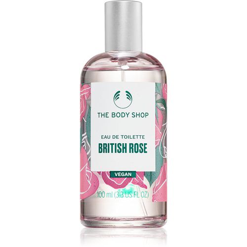 British Rose Eau de Toilette con aroma de flores para mujer 100 ml - The Body Shop - Modalova