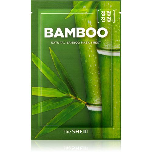 Natural Mask Sheet Bamboo mascarilla hoja con efecto reafirmante 21 ml - The Saem - Modalova