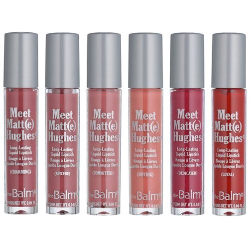 Meet Matt(e) Hughes Mini Kit conjunto de labiales líquidos con efecto de larga duración - theBalm - Modalova