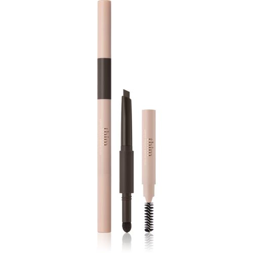 Artist Touch Brow Duo lápiz para cejas doble con cepillo tono 03 Black Brown 0.6 g - thim - Modalova