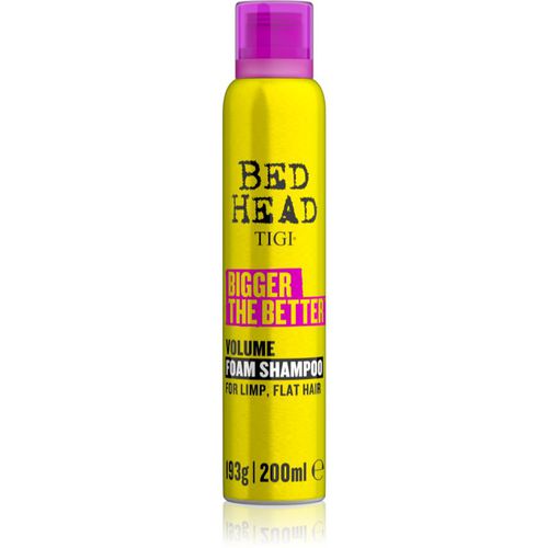 Bed Head Bigger the Better shampoo mousse per il volume dei capelli 200 ml - TIGI - Modalova