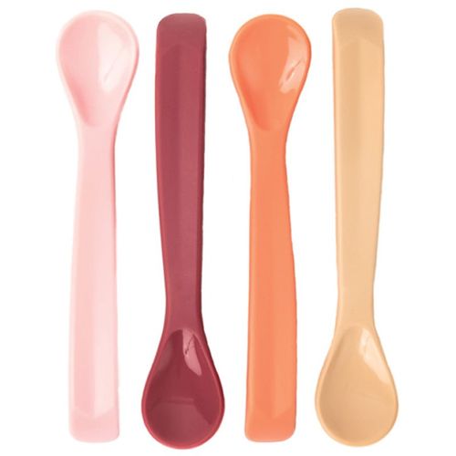 Silicone Baby Spoons cuchara Girl 4 ud - Tiny Twinkle - Modalova