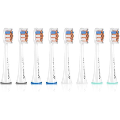 SonicBrush UV Heads White Whiten recambio para cepillo de dientes SonicBrush UV, GL UV 8 ud - TrueLife - Modalova