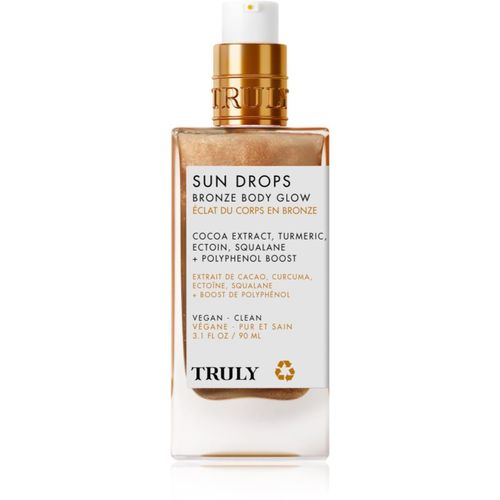 Sun Drops aceite bronceador con efecto brillante para el cuerpo 90 ml - Truly - Modalova