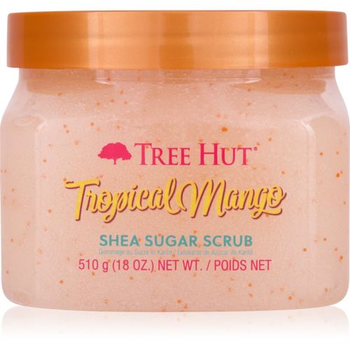Shea Sugar Scrub Tropical Mango exfoliante a base de azúcar con manteca de karité 510 g - Tree Hut - Modalova