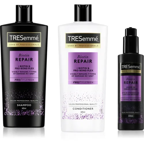 Biotin Repair set para cabello maltratado o dañado - TRESemmé - Modalova
