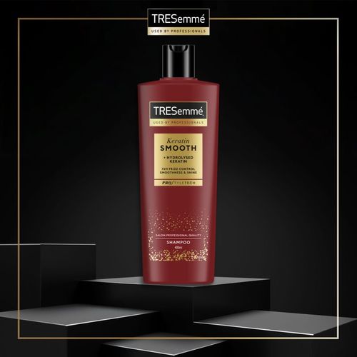 Keratin Smooth champú con queratina y aceite de marula 400 ml - TRESemmé - Modalova