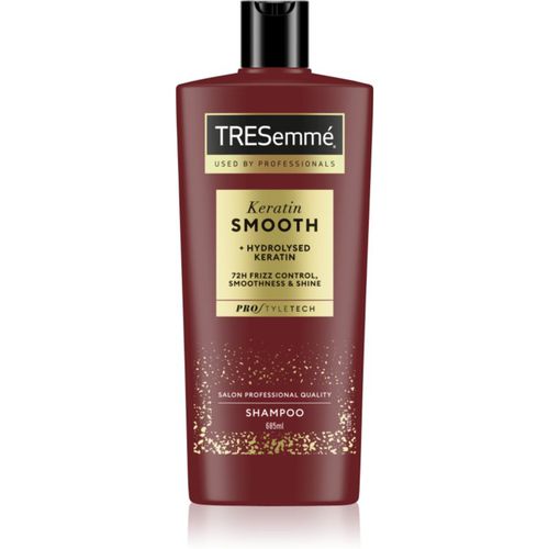 Keratin Smooth champú suavizante para cabello encrespado y rebelde 685 ml - TRESemmé - Modalova