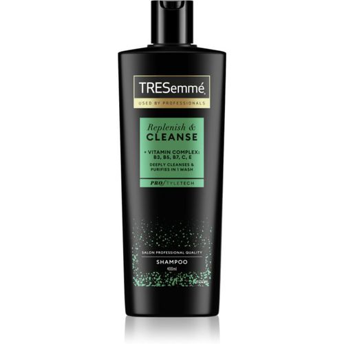 Replenish & Cleanse champú para cabello graso con vitaminas Pro Style Technologie™ 400 ml - TRESemmé - Modalova