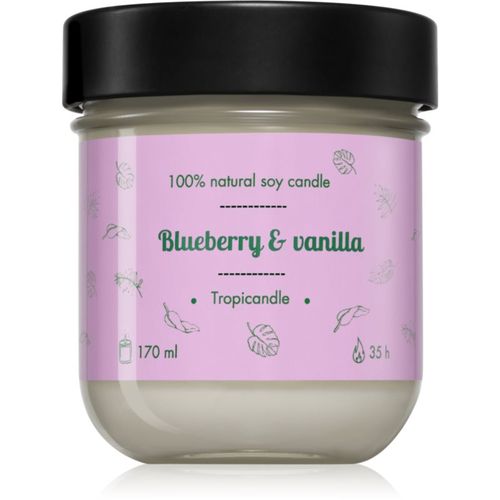 Blueberry & Vanilla vela perfumada 170 ml - Tropicandle - Modalova