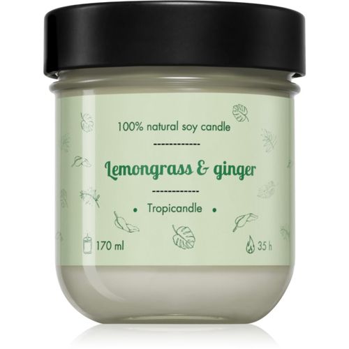 Lemongrass & Ginger vela perfumada 170 ml - Tropicandle - Modalova