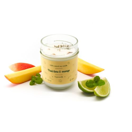 Thai Lime & Mango vela perfumada 170 ml - Tropicandle - Modalova
