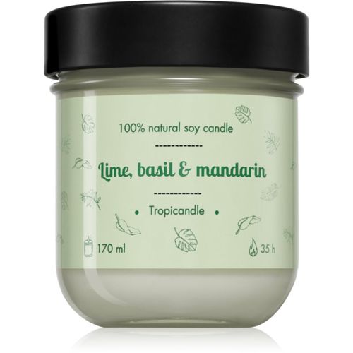 Lime, Basil & Mandarin vela perfumada 170 ml - Tropicandle - Modalova