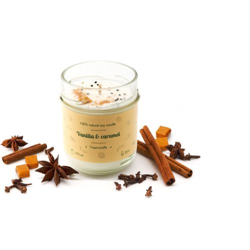 Vanilla & Caramel vela perfumada 170 ml - Tropicandle - Modalova