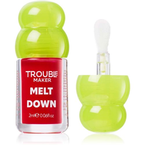 Melt Down Lip Oil aceite para labios tono Overload Pink 3 ml - Trouble Maker - Modalova