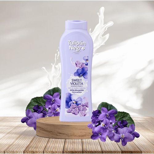 Sweet Violeta gel de ducha 650 ml - Tulipán Negro - Modalova