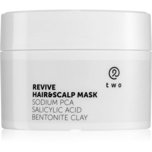 Revive maschera all'argilla per capelli e cuoio capelluto grassi 200 ml - two cosmetics - Modalova