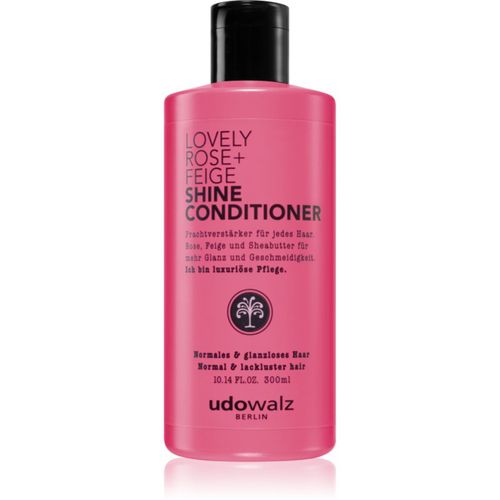 Shine Rose + Feige acondicionador nutritivo para dar brillo y suavidad al cabello 300 ml - Udo Walz - Modalova