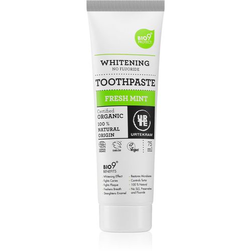 Fresh Mint dentifricio sbiancante senza fluoro 75 ml - Urtekram - Modalova