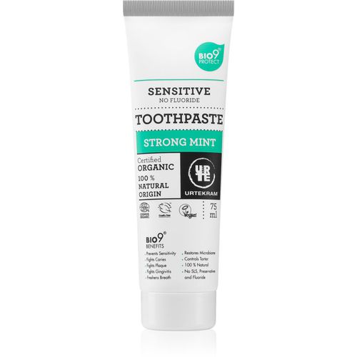 Strong Mint pasta de dientes de menta para dientes sensibles 75 ml - Urtekram - Modalova