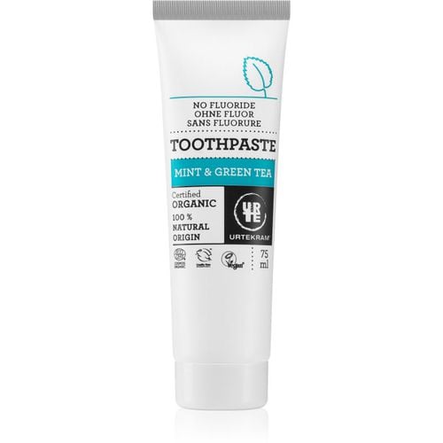 Mint & Green Tea dentifricio alla menta con the verde 75 ml - Urtekram - Modalova