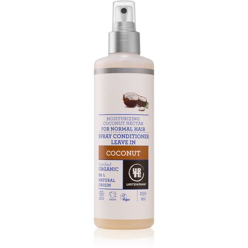 Coconut acondicionador regenerador sin aclarado para aportar hidratación y brillo 250 ml - Urtekram - Modalova