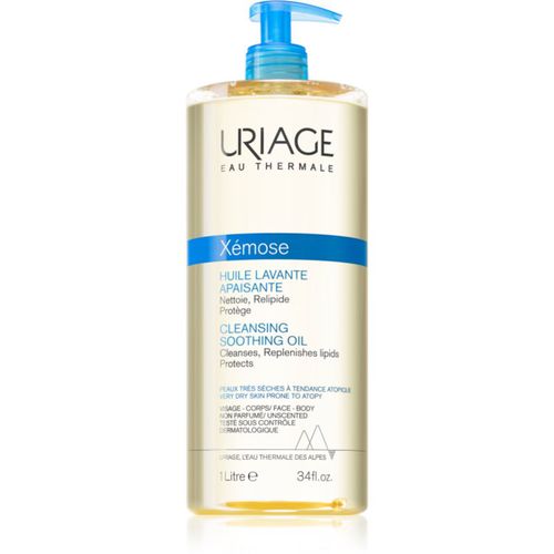 Xémose Cleansing Soothing Oil aceite limpiador calmante para pieles sensibles y secas 1000 ml - Uriage - Modalova