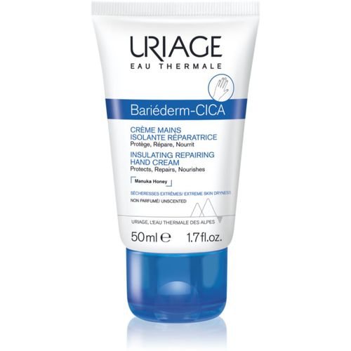 Bariéderm Cica Insulating Repairing Hand Cream crema protectora y reparadora para manos 50 ml - Uriage - Modalova