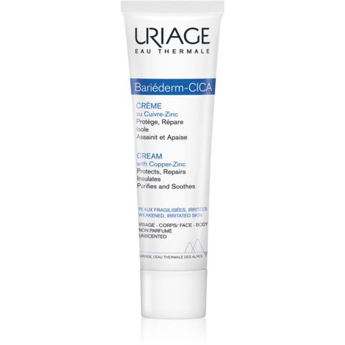 Bariéderm Cica-Cream with Copper-Zinc crema reparadora con cobre y zinc con pantenol 100 ml - Uriage - Modalova