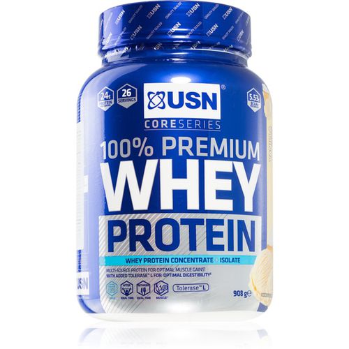 Premium Whey Protein Molkenprotein Geschmack Vanilla 908 g - USN - Modalova