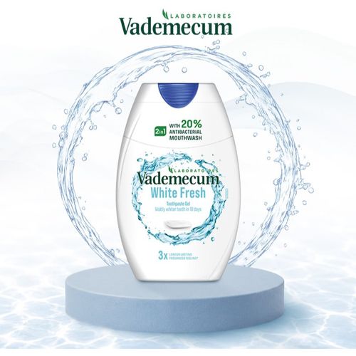 In1 White Fresh pasta de dientes y enjuague bucal 2 en 1 con efecto blanqueador 75 ml - Vademecum - Modalova