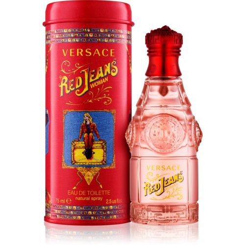 Jeans Red Eau de Toilette para mujer 75 ml - Versace - Modalova