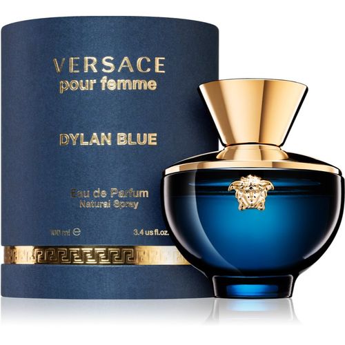 Dylan Blue Eau de Parfum para mujer 100 ml - Versace - Modalova