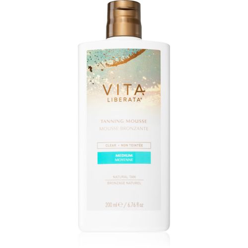 Tanning Mousse Clear Selbstbräunungsschaum für den Körper Farbton Medium 200 ml - Vita Liberata - Modalova