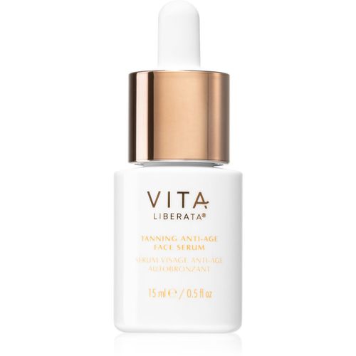 Tanning Anti-Age Face Serum sérum facial con efecto autobronceado antienvejecimiento 15 ml - Vita Liberata - Modalova