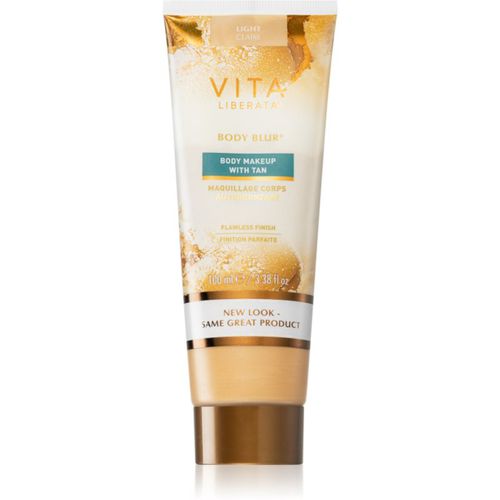 Body Blur Body Makeup With Tan Bronceador para el cuerpo tono Light 100 ml - Vita Liberata - Modalova