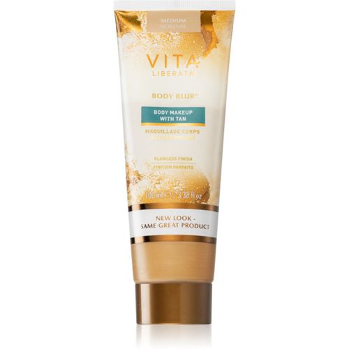 Body Blur Body Makeup With Tan bronzer per il corpo colore Medium 100 ml - Vita Liberata - Modalova