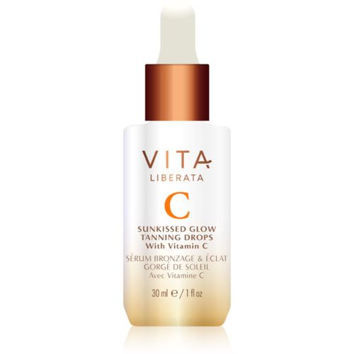 Sunkissed Glow gocce autoabbronzanti per il viso con vitamina C 30 ml - Vita Liberata - Modalova