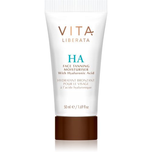 Face Tanning Moisturiser with Hyaluronic Acid crema facial hidratante con efectos autobronceadores 50 ml - Vita Liberata - Modalova